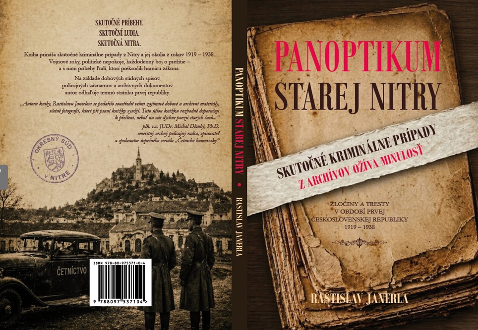 Nitra nie je len mesto pod Zoborom. Je to mesto s tisícročnou pamäťou, v ktorej sa skrývajú príbehy, o ktorých sa nahlas nehovorilo. Táto kniha otvára brány do zabudnutého sveta – sveta dávnych zločinov, tragických osudov a postáv, ktoré akoby vystúpili z tieňov starých archívov. Vydajte sa na cestu časom do zákutí, kde sa prelína realita s legendami a kde každá ulička dodnes nesie odtlačok zabudnutých drám. Vitajte v panoptiku, kde pravda býva často desivejšia než fikcia.